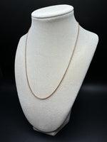 18” 14k Rose Gold Franco 1.5mm 4.5g