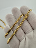 20” 10k Yellow Gold Cuban 4mm 22.9g