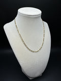 16” 14k Yellow Gold Figaro 3mm 6.42g