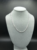 5mm Silver Curb Chains/ bracelets