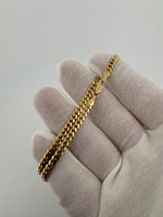 18” 14k Yellow Gold Cuban 4mm 21.5g