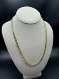 22” 14k Yellow Gold Cuban 6mm 59.7g