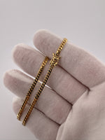 16” 14k Yellow Gold Cuban 3mm 11.7g