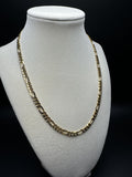 18” 10k Yellow Gold Figaro 5.5mm 18.9g