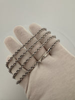 26” 10k White Gold Rope 3.5mm 8.5g