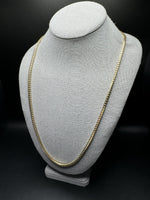 26” 14k Yellow Gold Franco 3.5mm 49.5g