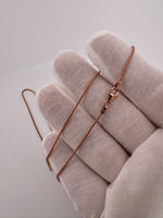 18” 14k Rose Gold Franco 1.5mm 4.5g