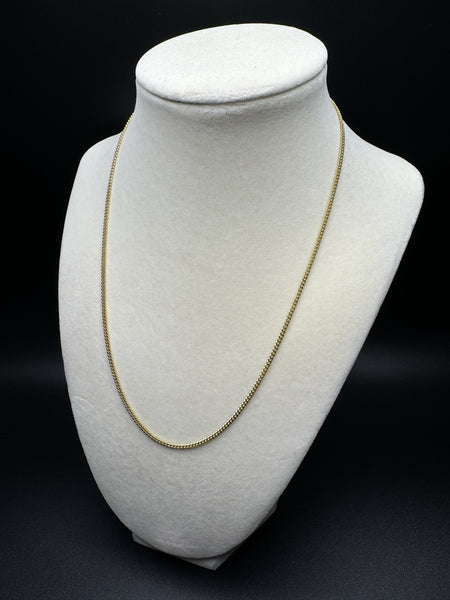 24” 10k Yellow Gold Cuban 2mm 8.1g