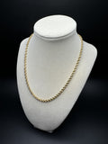 17" 14k Yellow Gold Rope 3.5mm 6.9g