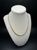 17" 14k Yellow Gold Rope 3.5mm 6.9g