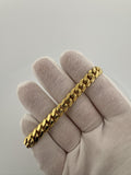 7.5” 14k Yellow Gold Cuban 8mm 42.4g