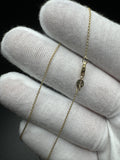 2 x 16” 14k Yellow Gold Hermes 1mm 1.3g