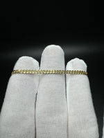 5.5” 10k Yellow Gold Cuban 3mm 3.8g