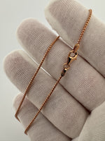 18” 14k Rose Gold Franco 1.5mm 4.5g