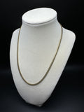 18" 14k Yellow Gold Cuban 3.5mm 16.65g