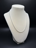 3mm .925 Sterling Silver Rounded Box Chain