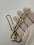 26” 14k Yellow Gold Franco 3.5mm 49.5g