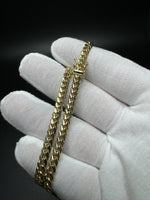 22” 14k Yellow Gold Cuban 5mm 43.7g