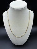 18” 14k Yellow Gold Box Chain 1.7mm 9.7g