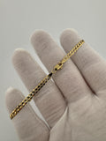 8” 10k Yellow Gold Curb 3.5mm 2.86g