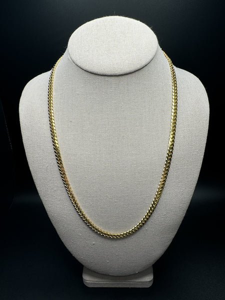 22” 10k Yellow Gold Cuban 5mm 39.2g