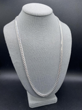 6mm Silver Cuban chains/ bracelets