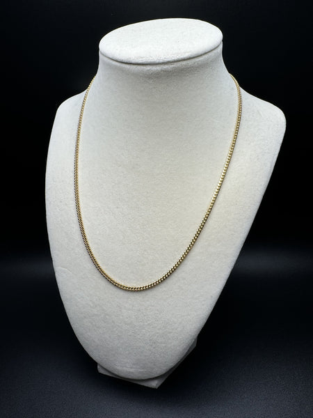 18” 10k Yellow Gold Cuban 2.5mm 8.7g