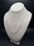 3mm .925 Sterling Silver Rounded Box Chain