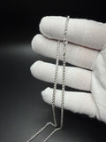 3mm .925 Sterling Silver Rounded Box Chain