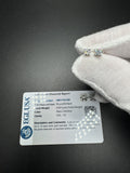 14k White Gold 0.5ctw EGL Certified Lab Diamond Studs