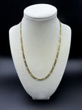 18” 14k Yellow Gold Figaro 4.5mm 15.6g