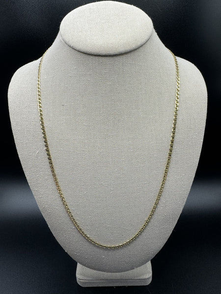 24” 14k Yellow Gold Mariner 3mm 10.5g