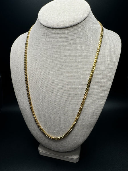 24” 10k Yellow Gold Cuban 4.5mm 36.6g