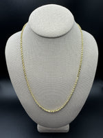 22” 14k Yellow Gold Rope 2.8mm 17.0g