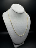 22” 14k Yellow Gold Heavy Link 2.5mm 13.9g