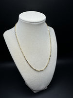 18” 14k Yellow Gold Milano/Figarope 2.2mm 9.7g