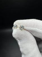 14k Yellow Gold 1ctw Fully Certified with EGL Paperwork Lab Diamond Studs