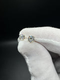 14k Yellow Gold 1ctw Fully Certified with EGL Paperwork Lab Diamond Studs