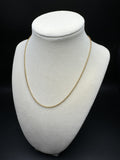 16” 18k Yellow Gold Anchor Chain 2mm 5.32g