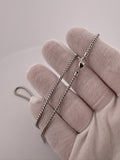 16” 14k White Gold Franco 2mm 9.64g