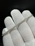 7” 14k Yellow Gold 3ctw VS/VVS Lab Diamond Tennis Bracelet 7.3g