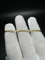 6.5” 10k Yellow Gold Cuban 3mm 4.4g