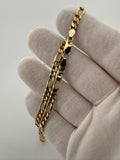 18” 14k Yellow Gold Figaro 4.5mm 15.6g