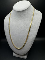 24” 14k Yellow Gold Cuban 5mm 45.9g