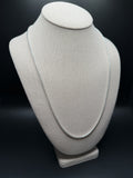 3mm .925 Sterling Silver Rounded Box Chain