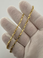 22” 14k Yellow Gold Heavy Link 2.5mm 13.9g