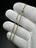 22” 14k Yellow Gold Rope 1.8mm 6.15g