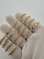 22” 14k Yellow Gold Rope 2.8mm 17.0g