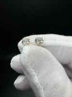 14k Yellow Gold 1ctw Fully Certified with EGL Paperwork Lab Diamond Studs