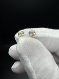 14k Yellow Gold 1ctw Fully Certified with EGL Paperwork Lab Diamond Studs